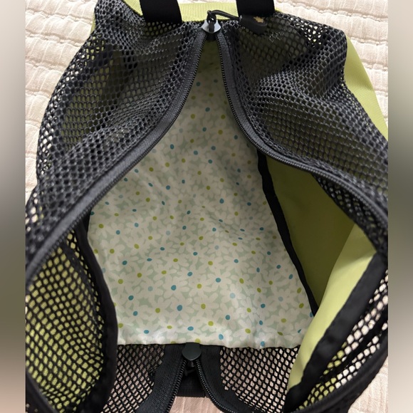 Sherpani Shoe Case Travel Luggage Organizer Bag Green Black - Picture 4 of 6